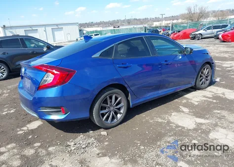 2021 Honda Civic Ex z USA, uszkodzony, nr VIN 19XFC1F32MEO12754